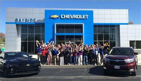 Bayside chevrolet - Bayside Chevrolet. 109 Auto Drive Prince Frederick, MD 20678. Sales: (410) 670-5020; Visit us at: 109 Auto Drive Prince Frederick, MD 20678. Loading Map... Get in Touch 